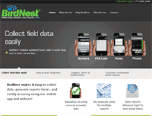 Tablet Screenshot of birdnest.com